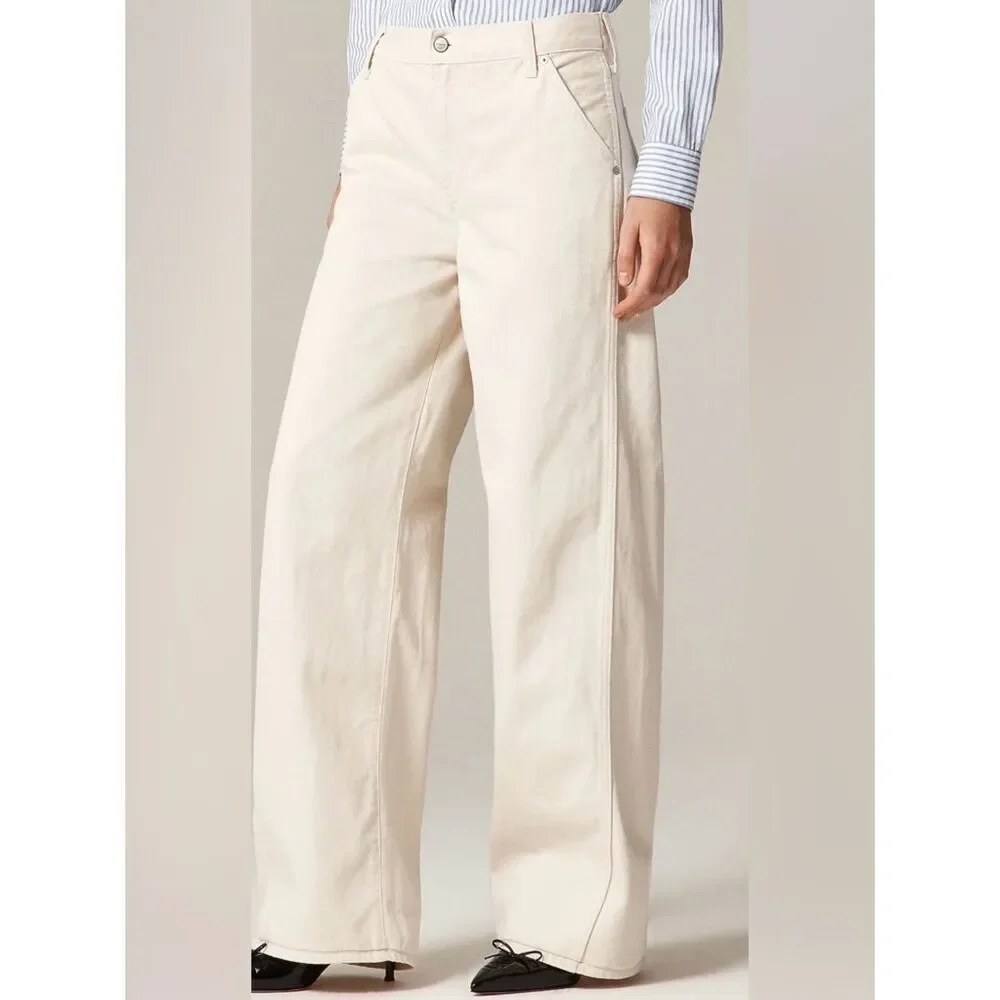 J.Crew Utility low-rise wide-leg jean NWT Size 29